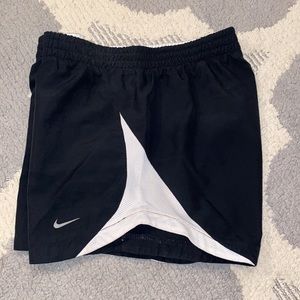 Black and White Nike Shorts